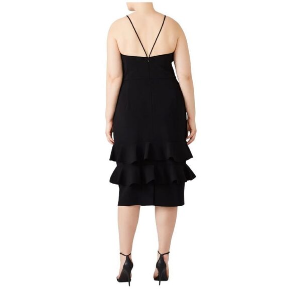 Christian Siriano Arabella Ruffle Dress Size 18 - Picture 2 of 8